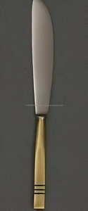 Couteau à dîner à poignée de conception de doublure faite à la main antique à un prix abordable - Product Image 3