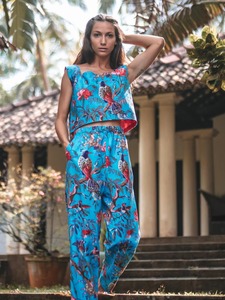 Vestido largo de mujer Kurti, vestido indio para damas de honor, regalo para ella, regalo para mamá, Top plisado con vestido de verano de encaje - Product Image 3