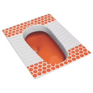Vanne de chasse durable en céramique Orange Double couleur - Product Image 1