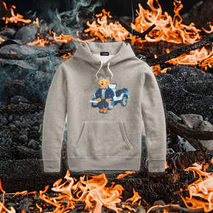 Sudadera con Capucha para Hombre, Bordada, con Contraste de Color, Ligera, Térmica, Colores Personalizados, 100% Algodón, Servicio OEM - Product Image 3