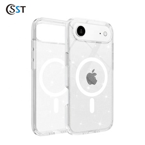 Nhà <span class=keywords><strong>M</strong></span>áy Giá New Arrival sang trọng pha lê rõ ràng Magnetic Đối với iPhone 17 trường hợp không khí chất lượng tốt chống sốc 17 Series - Product Image 5