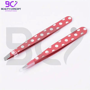 Pinzas de Precisión Duraderas con Punta Inclinada de Acero Inoxidable, Kit de Herramientas para Depilación y Cuidado Personal, para Cejas, Barba y Aplicación de Maquillaje - Product Image 3