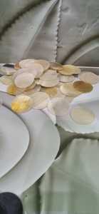 Espacios en blanco de botón de cuerno de búfalo natural de primera calidad para proyectos de manualidades DIY y fabricación de botones personalizados - Product Image 2