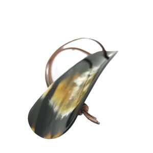 Cuerno de zapato de búfalo hecho a mano, accesorio de zapato de cuerno de buey duradero largo, cuerno de zapato de búfalo y buey Premium, mango largo - Product Image 5