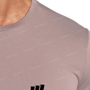 Nueva llegada Unisex de lujo camiseta de gran tamaño impresión personalizada Logo cuello simulado 260 gramos peso al por mayor camiseta de hombre hecha en Pakistán - Product Image 3