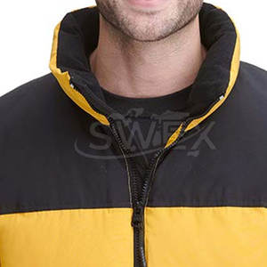 Veste bulle pour hommes avec son propre logo de conception de services OEM Veste d'hiver à bulles de haute qualité à la mode pour hommes - Product Image 6