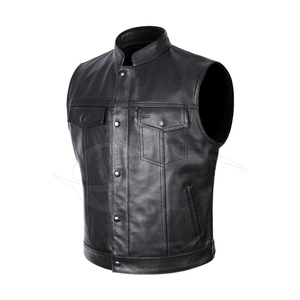Gilet en toile respirante de couleur unie sur mesure, en cuir respirant, décontracté pour l'hiver, taille plus, fabrication directe, haute qualité - Product Image 2
