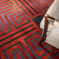 Axminster Design Wolle-Nylon-Teppich Maßgefertigtes Muster Wand-zu-Wand für Hotels, Ballsäle, Casinos Beste Qualität