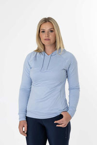 Jersey de lana ecuestre a medida Nylon cuello alto tela que absorbe la humedad a prueba de viento transpirable impermeable dobladillo elástico para elegante - Product Image 2