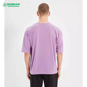 Men's Custom Brand Logo Front Printed Anti-Wrinkle Quick Dry T-<b>Shirt</b> 2025 Plus-size Regular Fit <b>100</b>% <b>Polyester</b> - Product Image 1