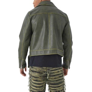 Collection Hiver – Blouson en Cuir PU Homme Style Tendance – Confortable et Doux – Livraison Rapide – Blouson en Cuir Homme 2026 - Product Image 3