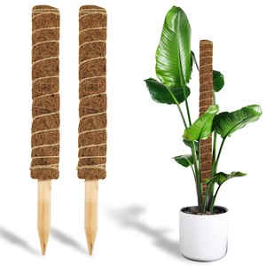Poteaux de mousse de jardin durables poteau empilable en fibre de coco pour soutenir les plantes grimpantes - Product Image 2