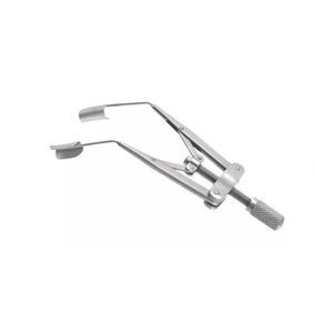 Espéculo Oftálmico Liberman 1X Plateado de 10 mm, Instrumento Quirúrgico Manual Pediátrico, Hojas Delgadas y Sólidas de Acero Inoxidable - Product Image 1