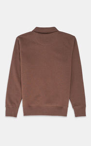 Haute qualité au crochet hiver demi fermeture éclair pull sweats hommes Logo personnalisé lourd polaire 100% coton poche sweats à capuche - Product Image 4