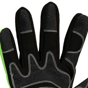 Gants de sécurité durables en cuir pleine fleur de vache pour le ski et les travaux de construction avec protection des mains écologique qui brillent dans le noir - Product Image 4