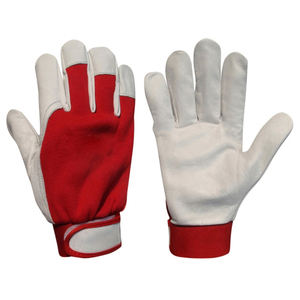 Gran oferta, guantes de conductor suaves de dedo completo cómodos de cuero de vaca de alta calidad para uso diario - Product Image 5