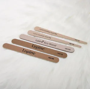 Made in Korea Lupine High quality Nail file Wood Teardrop file simple to use home care