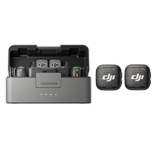NUEVO Kit de Micrófono Lavalier Inalámbrico D J 1 Mic 3 con Estuche de Carga, Cancelación de Ruido, Control Adaptativo, Micrófono de Conferencia de Doble Banda - Product Image 1