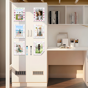 Cadre <span class=keywords><strong>photo</strong></span> amovible <span class=keywords><strong>Porte</strong></span>-<span class=keywords><strong>photo</strong></span> réutilisable Poche <span class=keywords><strong>photo</strong></span> transparente facile à appliquer sur la surface murale Affichage de la décoration de la maison - Product Image 4