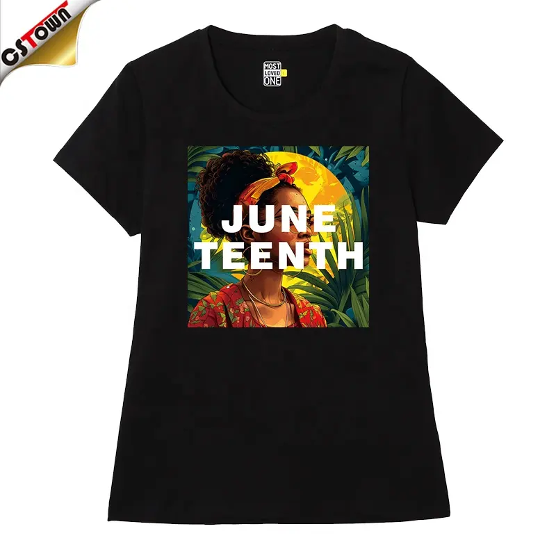 2024 Trend Products Juneteenth T-Shirt dtf Transfers Custom