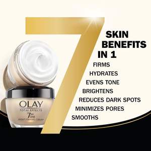 Crème de nuit raffermissante et hydratante pour le visage Olay Total Effects Anti-Aging avec vitamines C et E, 1,7 once liquide - Product Image 5