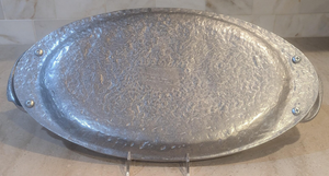 Plateaux décoratifs en métal doré et argenté en acier inoxydable fin avec bols en forme de fleur polie brillante Vente en gros d'Inde - Product Image 4