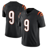 Nuevas Camisetas de Fútbol Americano Sublimadas Personalizadas Unisex de Talla Grande, Manga Corta, Verano, Cosidas, Transpirables, 100% Poliéster