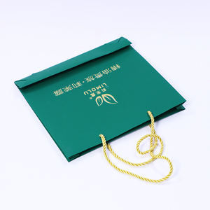 Sac en papier de luxe personnalisé avec texture spéciale pour les cosmétiques, les flacons de parfum, les emballages de bijoux, les sacs cadeaux, les sacs de shopping avec votre propre LOGO - Product Image 6