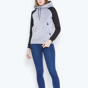 Sudaderas con Capucha para Mujer, Otoño e Invierno 2025, Poliéster, Estilo Coreano, Diseño Sólido, Tejido de Felpa - Product Image 2