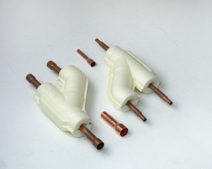 22/7 enterpise vrf climatiseur tube cuivre y branche tuyau raccord branche tuyauterie kit réducteur avec joint refnet série SAM - Product Image 3