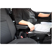 Boîte de rangement intérieure pour voiture LUMA, de haute qualité, en ABS noir, pour Suzuki Jimny Sierra JB64 JB74, installation facile