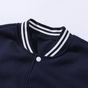 University Premium Quality Varsity Jacket Custom Logo Embroidery <b>Button</b> Decoration CollegeBaseballjacket for men - Product Image 3