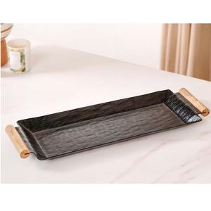 ถาดเสิร์ฟอาหาร MDF สไตล์วินเทจโบราณพร้อมผิวเรียบเหมาะสำหรับบ้านมรดกและการตกแต่งภายในแบบคลาสสิก - Product Image 1