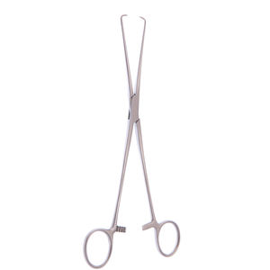 Braun Tenaculum Forceps Lurus kotak bersama, 1x1 gigi, kualitas tinggi baja tahan karat urogy Forceps - Product Image 3