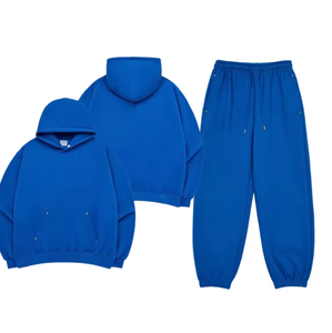 Conjuntos Deportivos Personalizados para Hombre, Estilo Urbano, Forro Polar, Corte Ajustado, con Logotipo Personalizado, Tallas Grandes, Venta al Por Mayor - Product Image 1