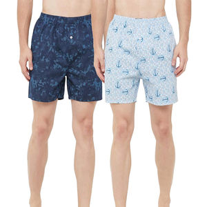 Vente en gros Short de bain homme à séchage rapide 100% coton Boardshorts pour les activités de surf et de plage Sublimation Beachwear - Product Image 1