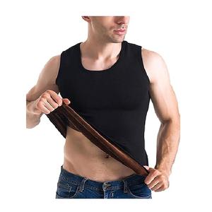 Exportation orientée surdimensionné couleur unie 100% coton débardeur à manches simples sans col rond pour hommes du Bangladesh meilleur prix - Product Image 3