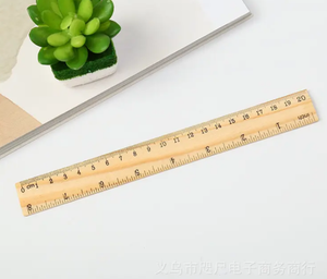 ไม้บรรทัดไม้ไผ่ธรรมชาติ-ทนทานใส่ใจสิ่งแวดล้อมเหมาะสำหรับการศึกษาสำนักงานและการส่งเสริมการขายที่มีตราสินค้าตามสั่ง - Product Image 5