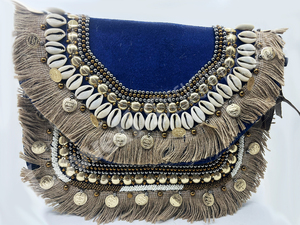 Bolso de mano de mensajero Vintage bohemio clásico, bolso cruzado hecho a mano, bolso de hombro de moda para ropa informal y de fiesta - Product Image 2