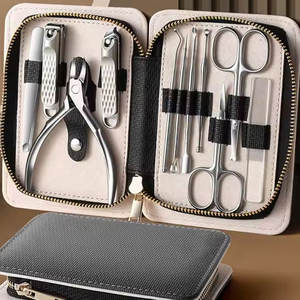 Kit de manucure, ensemble d'outils pour les ongles pour une utilisation à domicile ou en salon, kit de soin des ongles, ensemble d'outils de manucure professionnels - Product Image 1