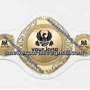 เข็มขัดแชมป์ MMA มวยปล้ำ ไอคิโด เทควันโด ทำจากวัสดุ PU ที่เป็นมิตรกับสิ่งแวดล้อม ราคาถูก - Product Image 1