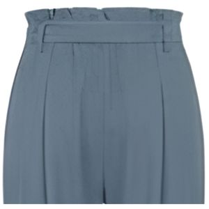 กางเกงขายาวทรงตรงผ้าแคนวาส ระบายอากาศ แห้งเร็ว ผูกเชือก ผ้าฝ้าย 100% เอวกลาง สำหรับผู้หญิง สไตล์ลำลองและธุรกิจ - Product Image 5