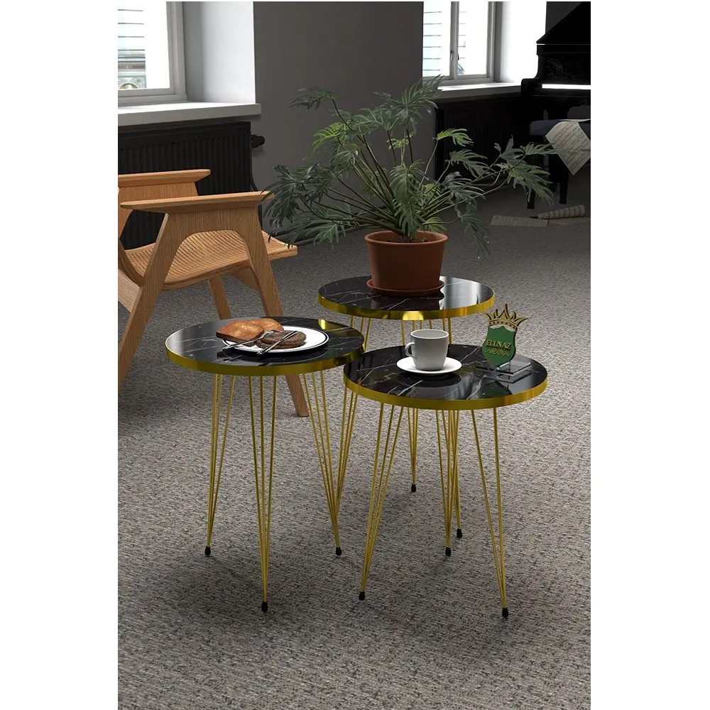 High Quality Coffee Table 3 Legs Modern and Specially Produced Very Useful The Product is Very Easy to Assemble Coffee Table