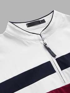 เสื้อโปโลผู้ชายใส่สบายสีทึบผ้าระบายอากาศได้ดีตามสั่ง - Product Image 6