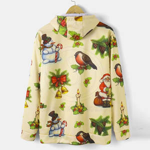 เสื้อฮู้ดดี้ผู้ชายสั่งทำขายส่ง ออกแบบเองได้ ผ้าฝ้าย 100% ผ้าฟลีซหนานุ่ม ระบายอากาศได้ดี คุณภาพเยี่ยม ราคาถูก - Product Image 2