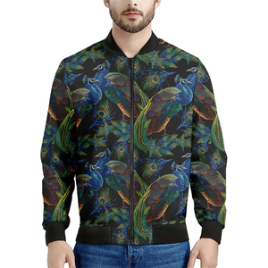 Impression numérique graphique 3D Printemps Automne Bomber Sweatshirt - Product Image 3