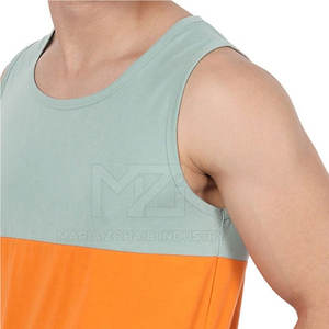 เสื้อกล้ามระบายอากาศได้ดีสีพื้นแห้งเร็วเสื้อกล้าม - Product Image 5