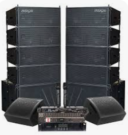 Remise sur les enceintes de sonorisation passives à double ligne de 12 pouces, ensemble complet actif professionnel pour poste de travail, ordinateur portable - Product Image 2