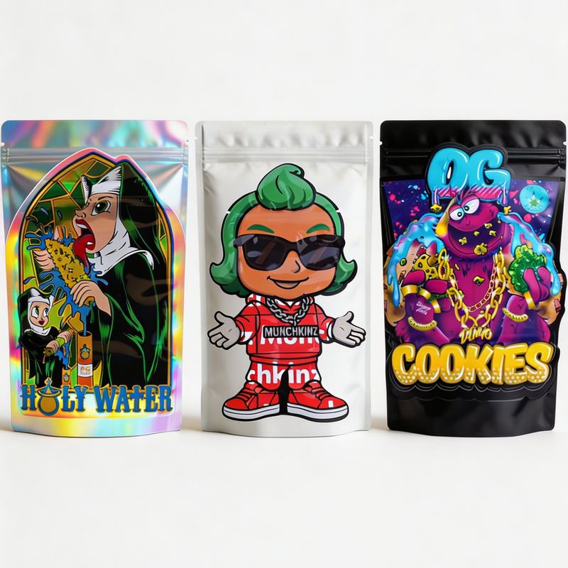 Laminated Stand up Chocolate Packaging Bags