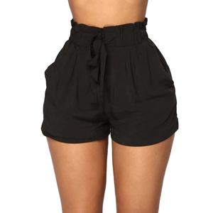 Shorts Cortos de Cintura Alta para Mujer, Otoño e Invierno, con Logotipo Personalizado, Ropa Casual, BY BS 2026 - Product Image 4